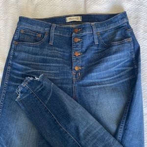 Madewell 10” High Rise Skinny